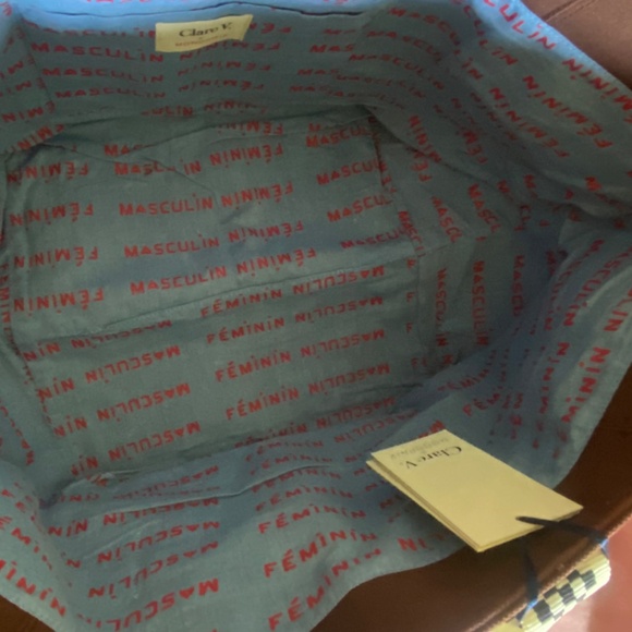 New Clare V Brown Le Box Tote - Picture 10 of 15